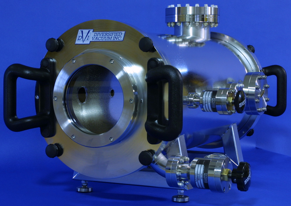 Laser Chamber Side View 2 Custom Thermal Vacuum Test Systems 